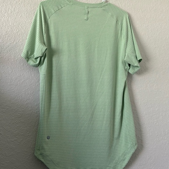 Lululemon M Drysense Shirt in Heathered Creamy Mint - Picture 5 of 5